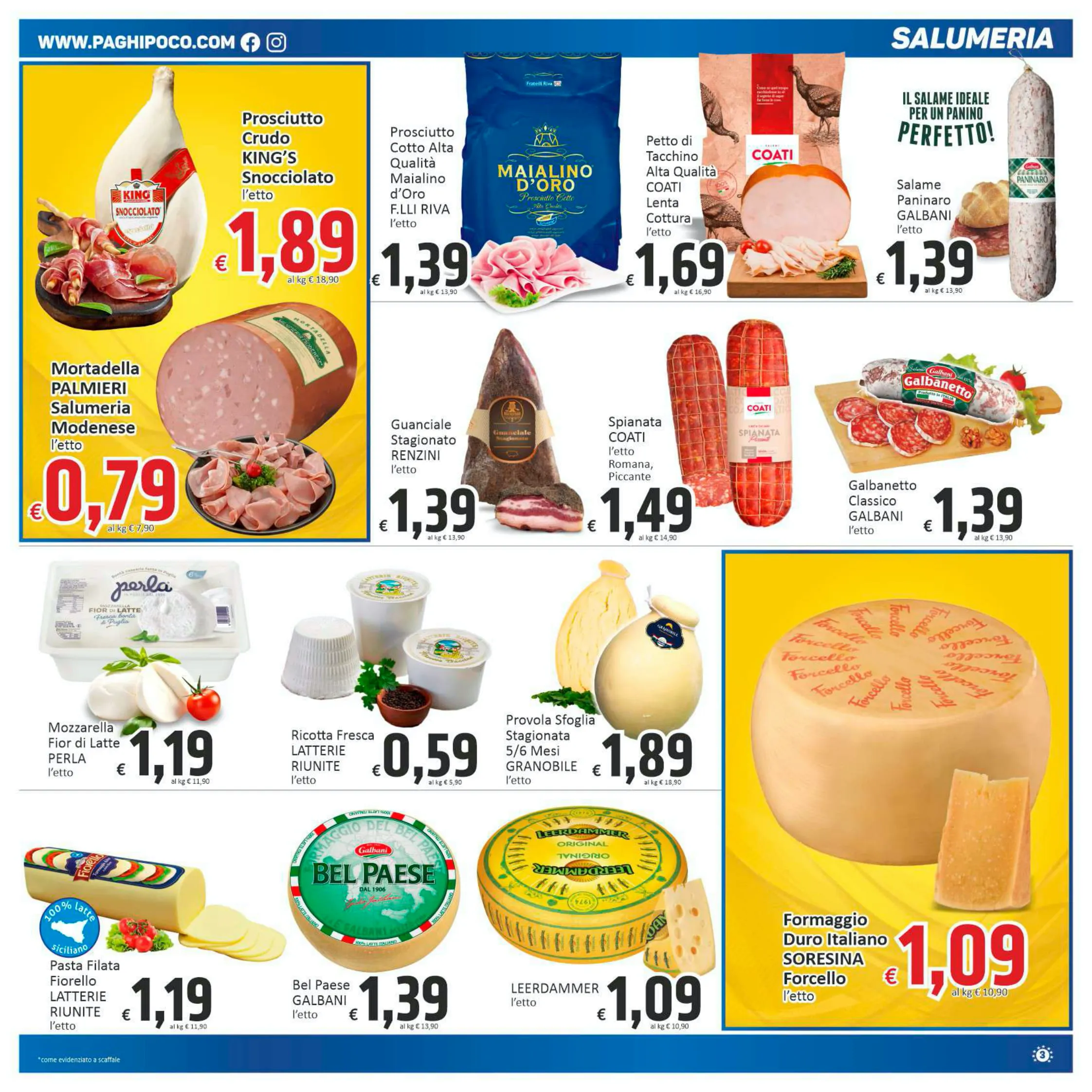 Volantino Paghi Poco Grandi Marche dal 10 al 20/10/2025
