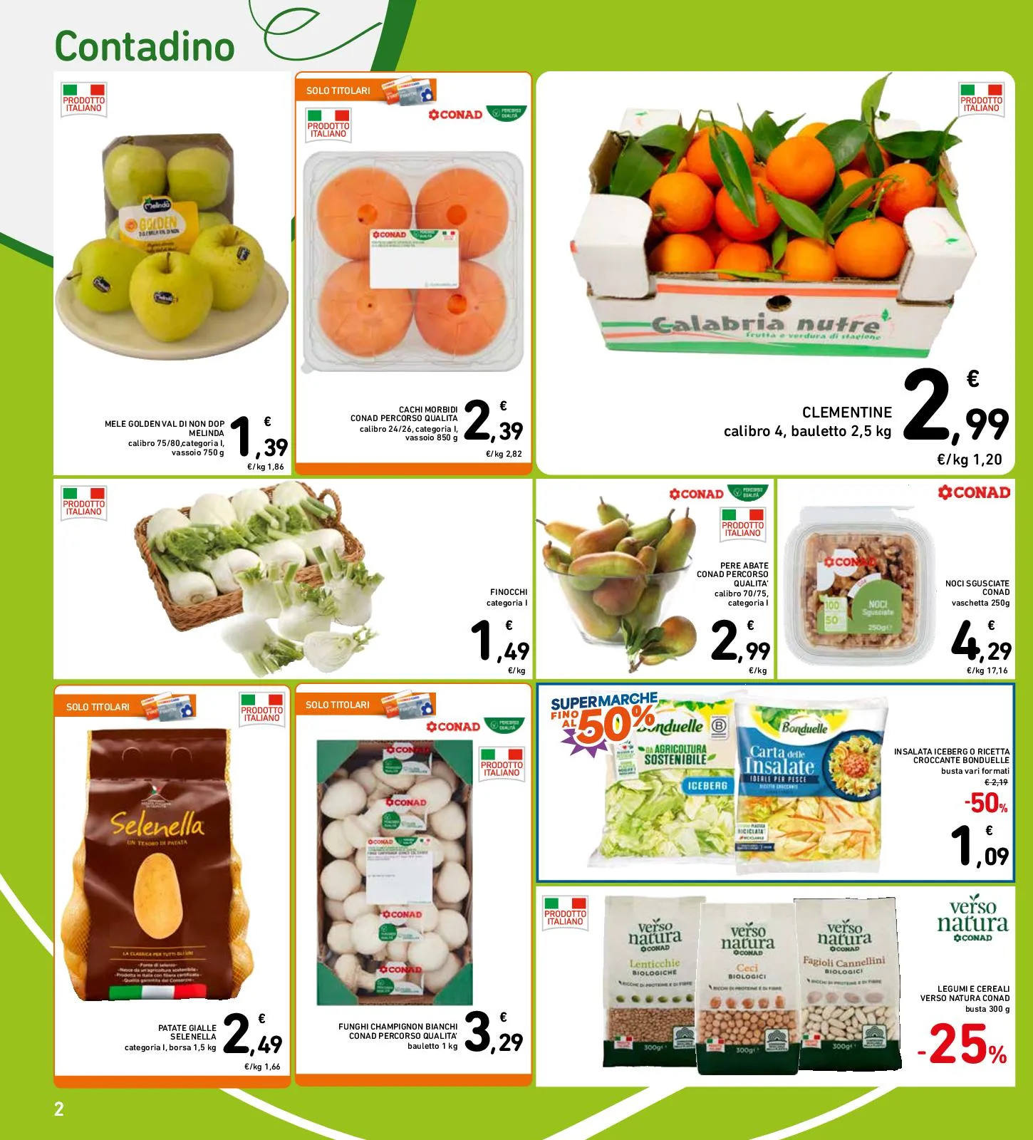 Volantino Spazio Conad Super Marche fino al 50% dal 20/10/2025