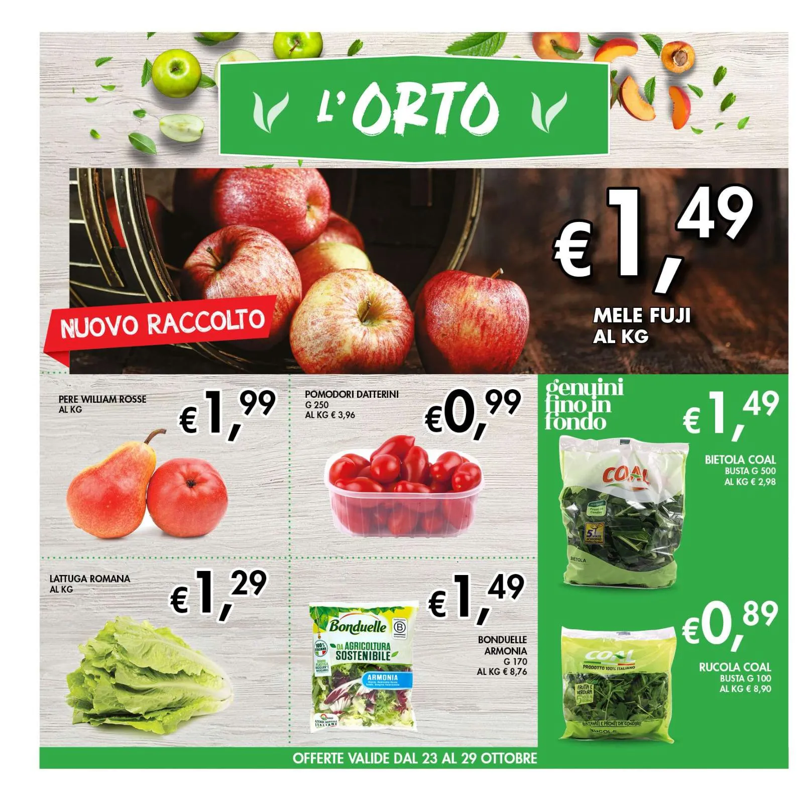 Volantino Coal Il Market Special Days dal 23/10 al 4/11/2025
