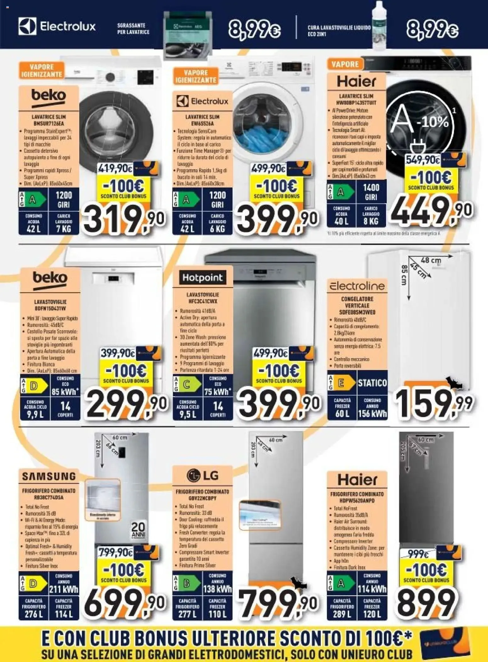 Volantino Unieuro Halloween Days dal 27/10 al 3/11/2025