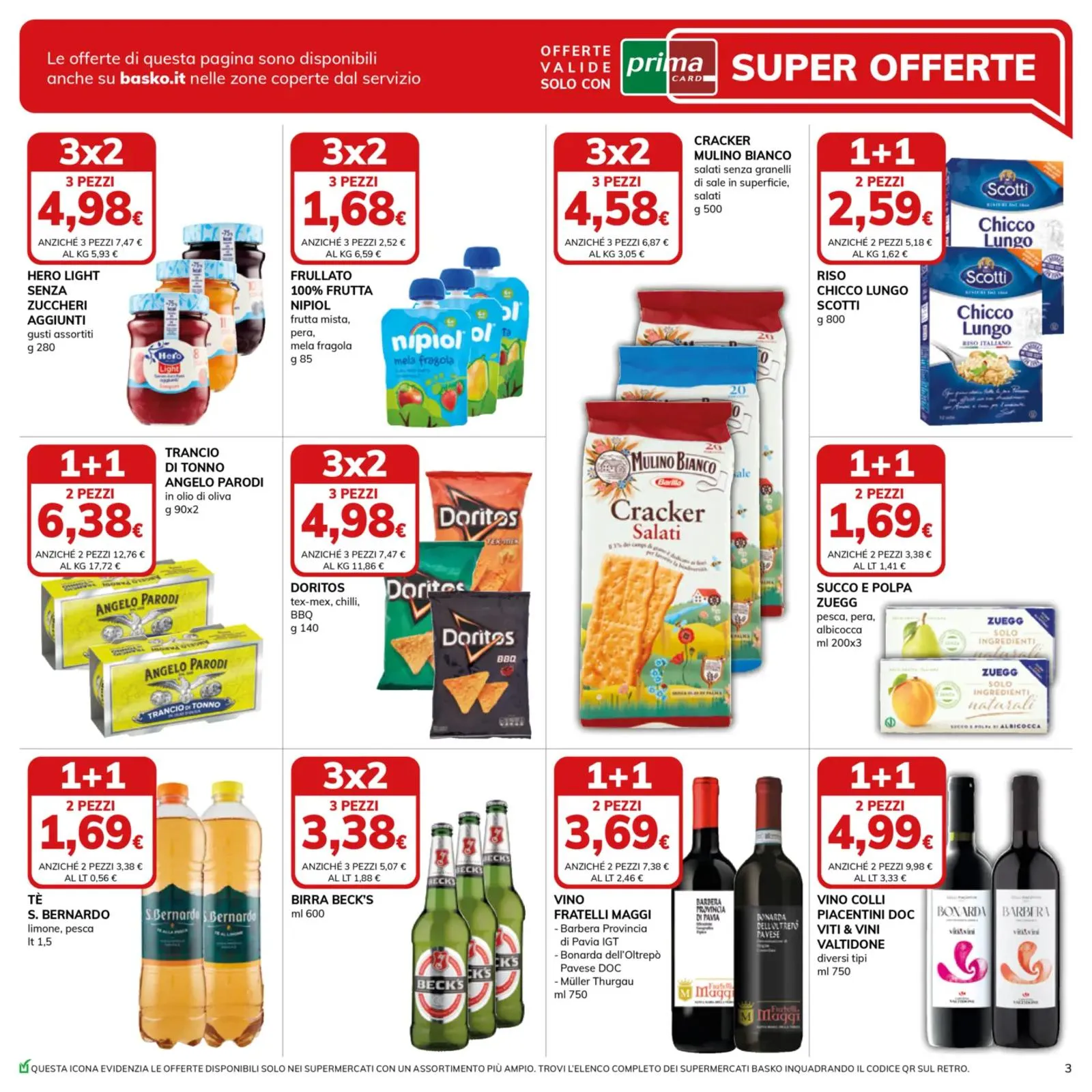 Volantino Basko Super Offerte dal 28/10 al 10/11/2025
