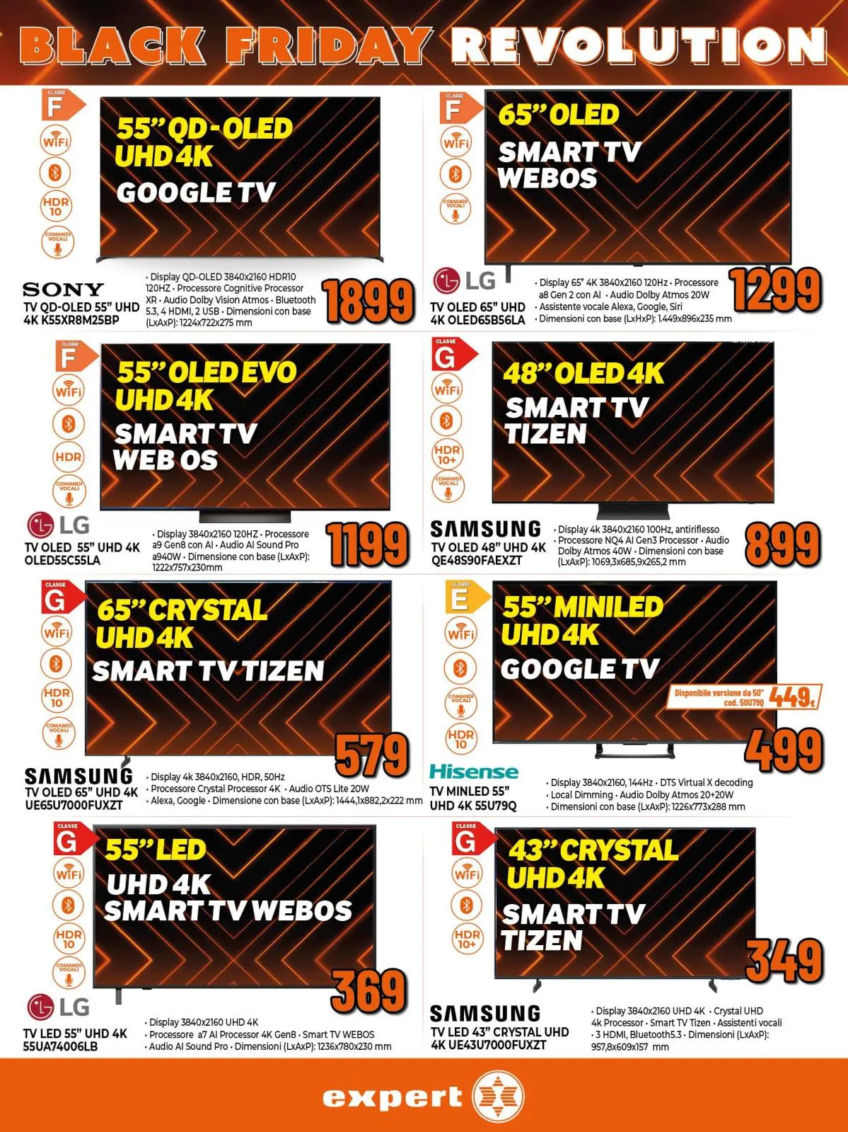 Volantino Expert Black Friday dal 30/10 al 16/11/2025