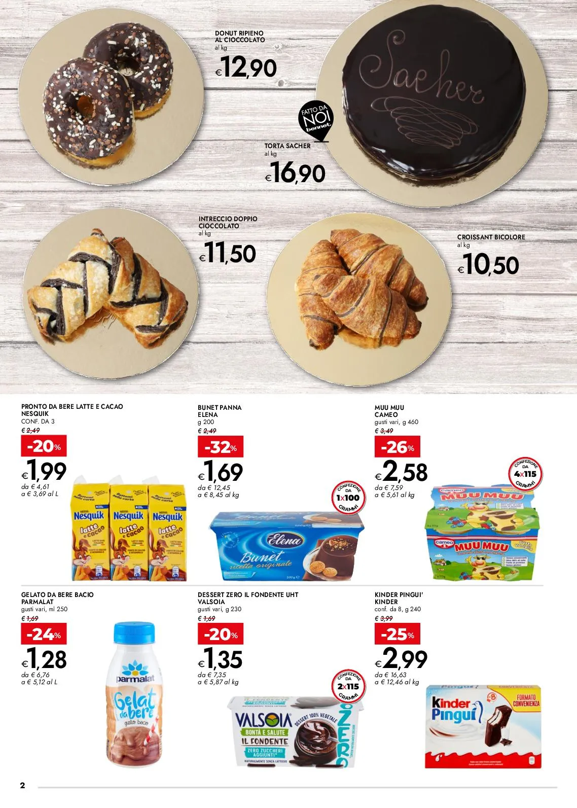 Volantino Bennet Voglia di Cioccolato dal 30/10 al 12/11/2025