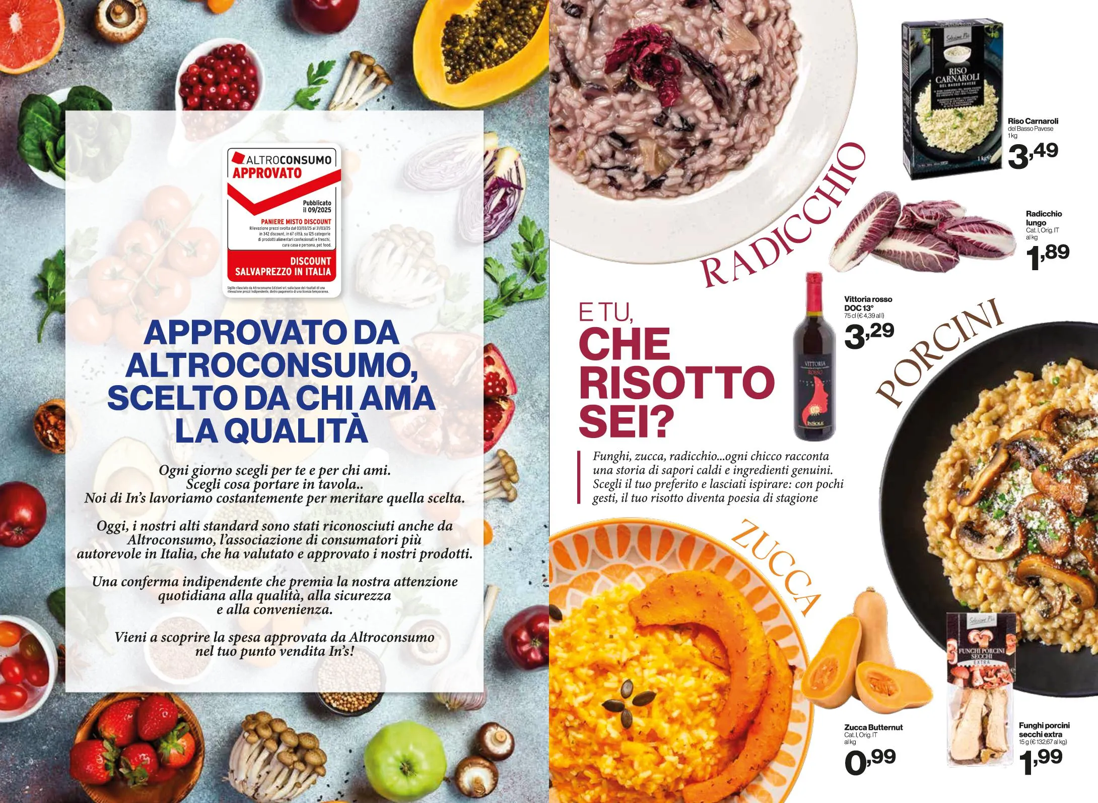 Volantino In’s Mercato Porta l’Autunno in Tavola dal 5 al 16/11/2025