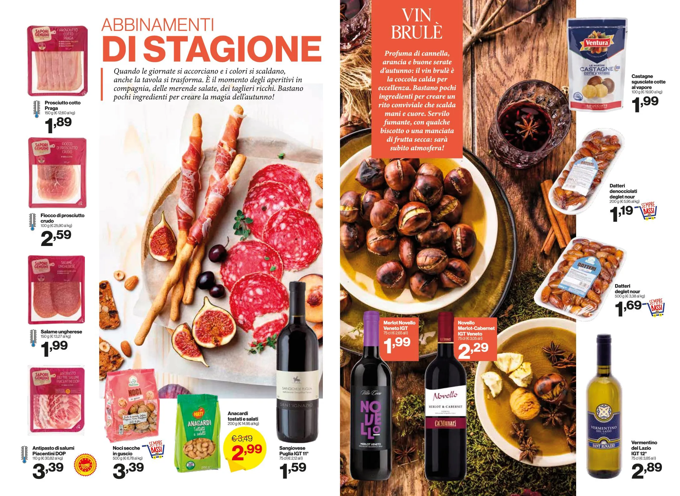 Volantino In’s Mercato Porta l’Autunno in Tavola dal 5 al 16/11/2025