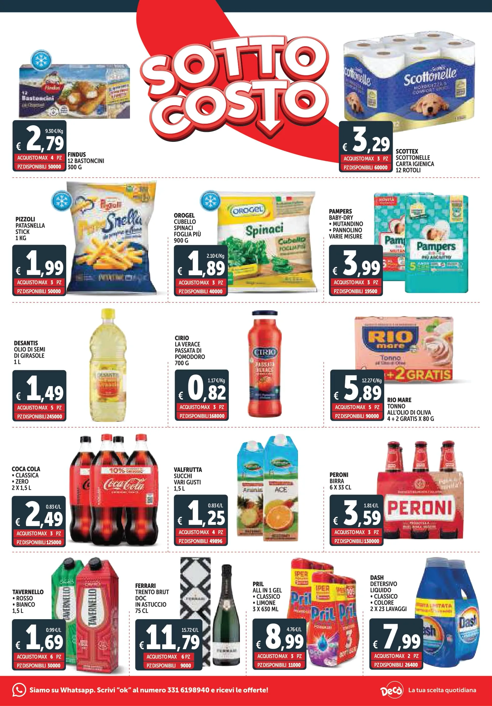 Volantino Decò Sottocosto dal 7 al 16/11/2025