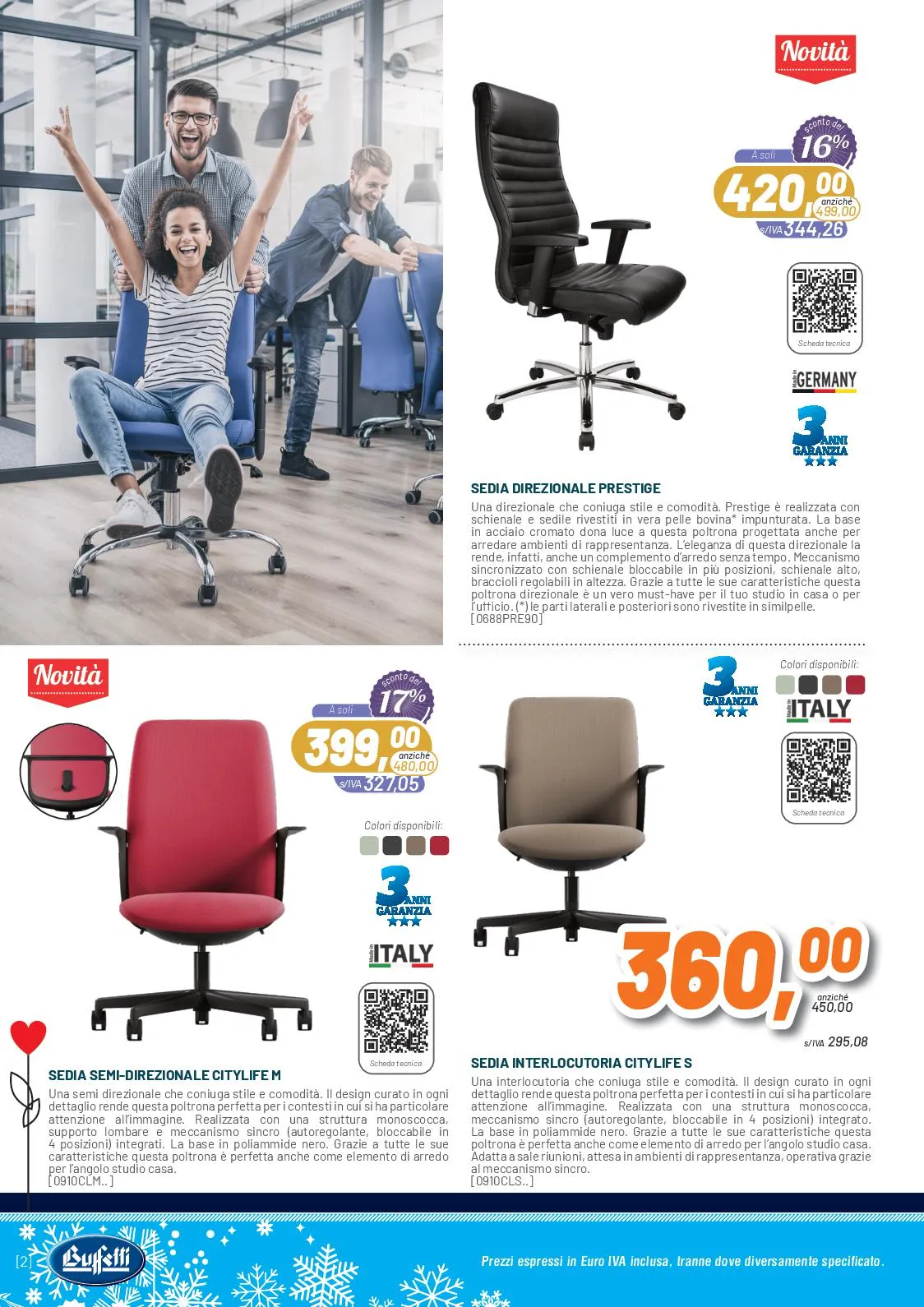 Volantino Buffetti Offerte Fine Anno dal 1/11 al 31/12/2025