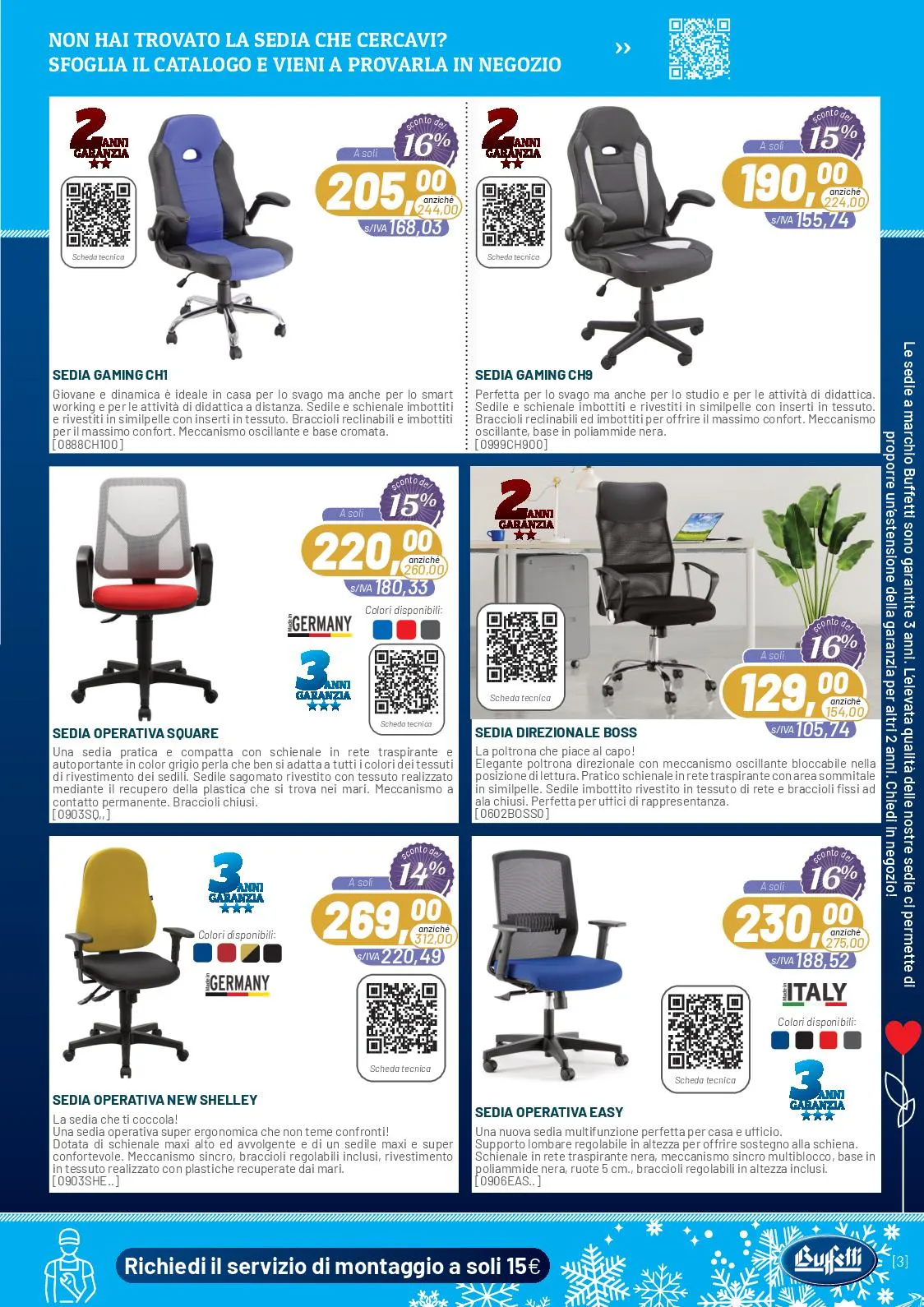 Volantino Buffetti Offerte Fine Anno dal 1/11 al 31/12/2025