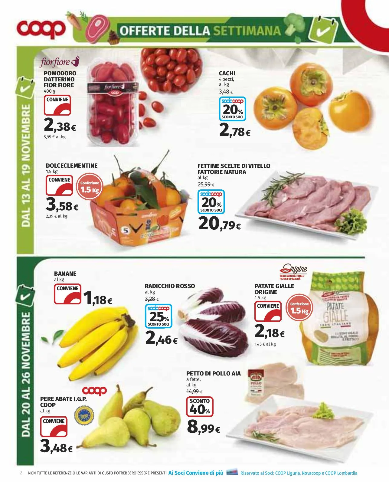 Volantino Coop RisparMio dal 13 al 26/11/2025