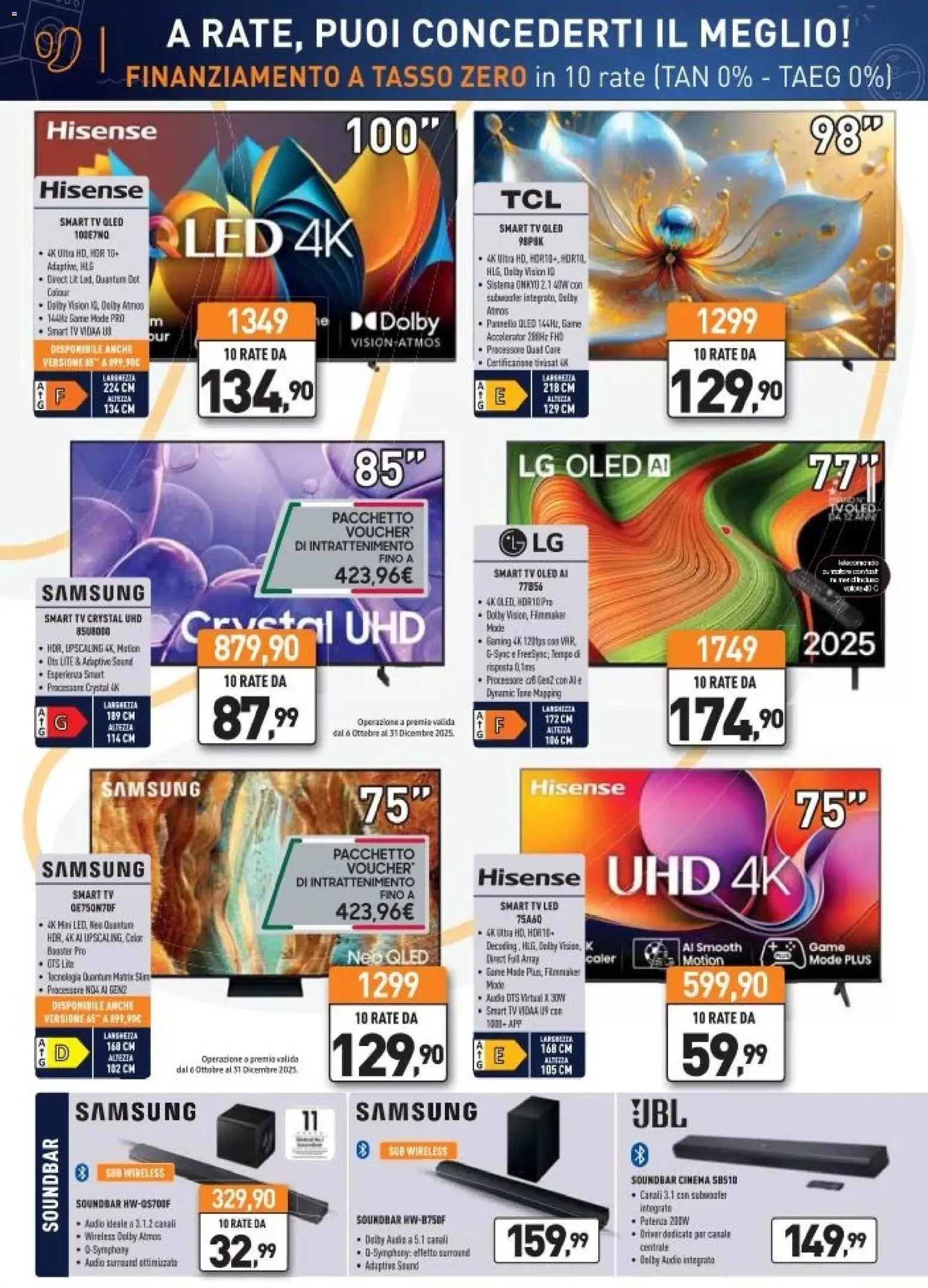 Volantino Unieuro Black Friday Continua dal 12 al 18/11/2025