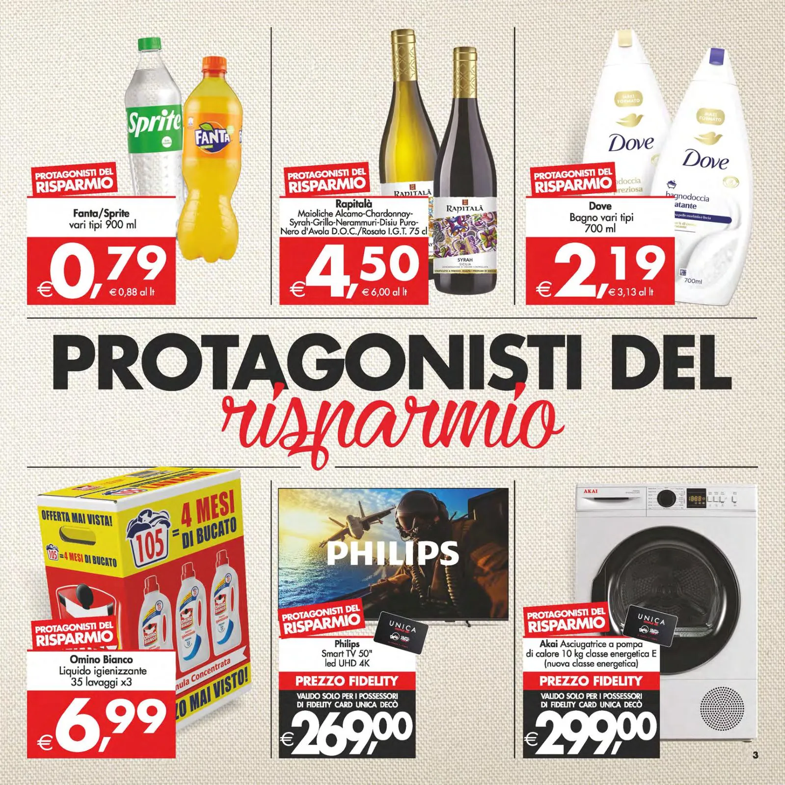 Volantino Decò Sicilia Protagonisti del Risparmio dal 14/11/2025
