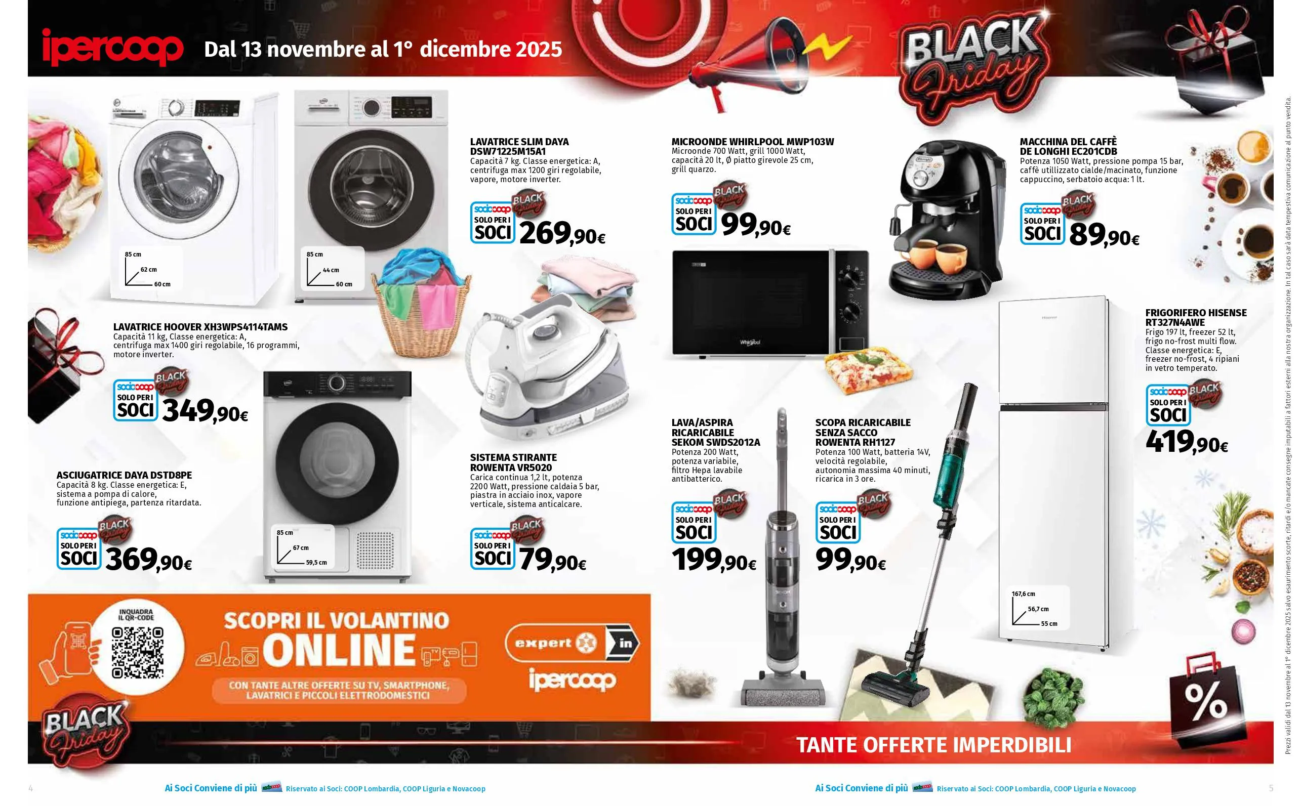 Volantino Ipercoop Black Friday dal 13/11 al 1/12/2025
