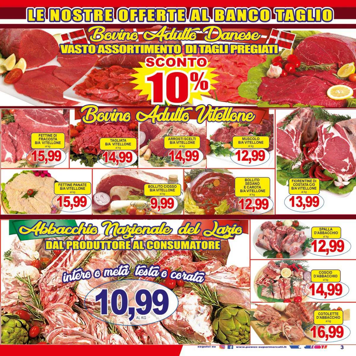 Volantino Pewex Al Costo valido dal 18 al 26/11/2025