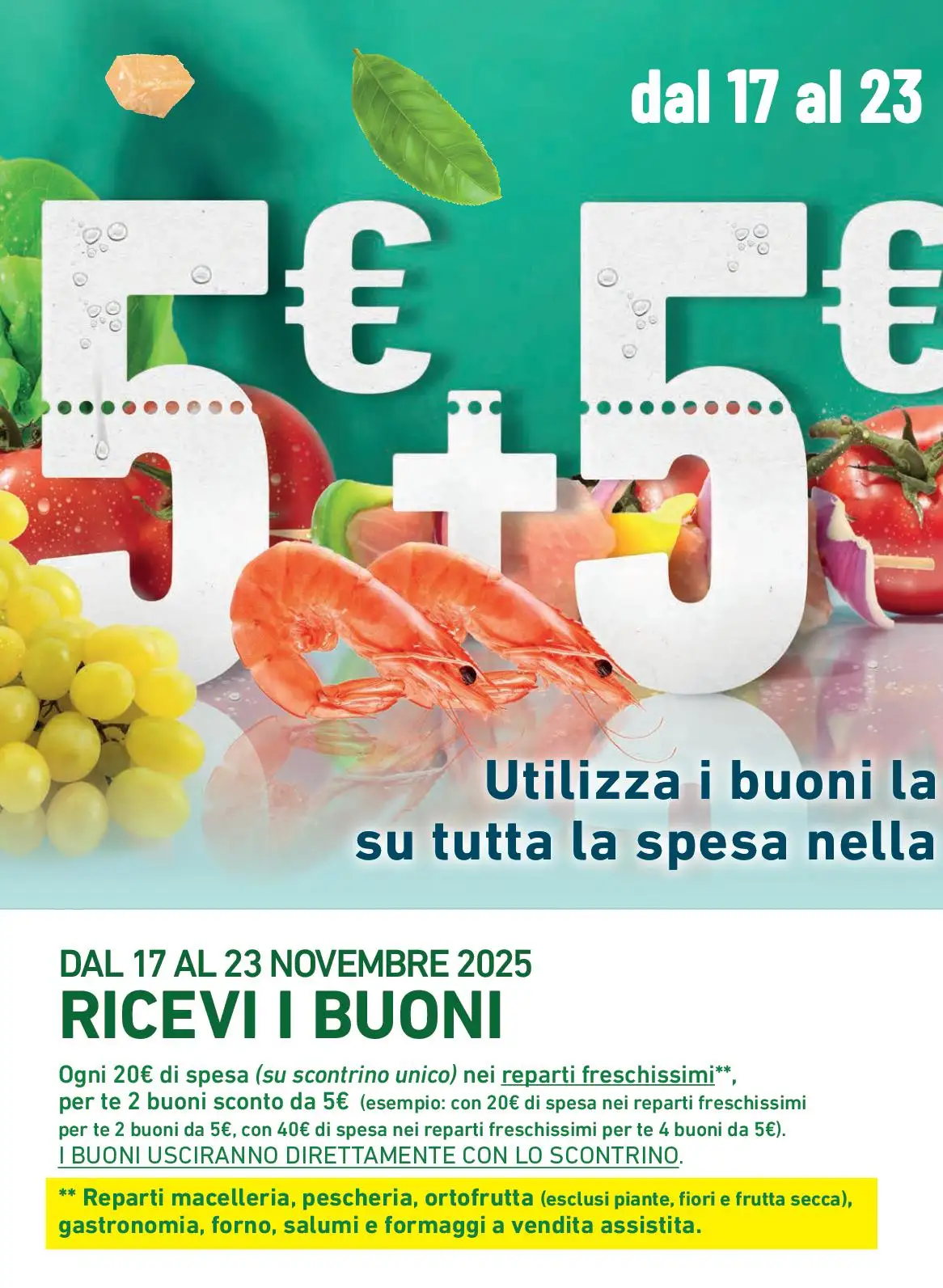 Volantino Conad Margherita Risparmio dal 19/11 al 2/12/2025