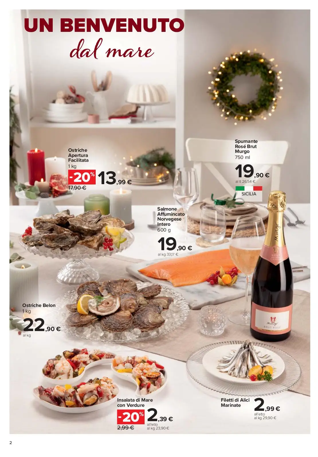 Volantino Carrefour Natale per Tutti i Gusti dal 27/11 al 24/12/2025