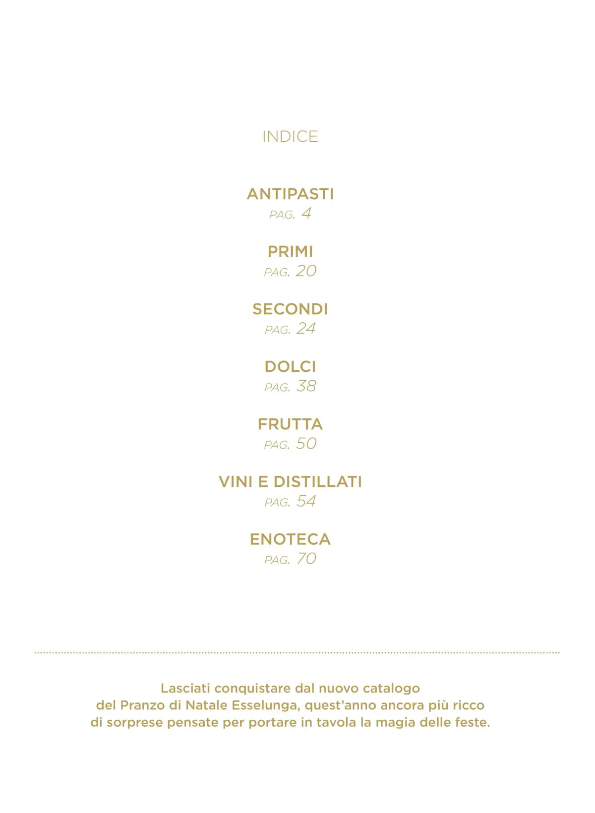 Catalogo Esselunga Pranzo di Natale dal 1 al 31/12/2025