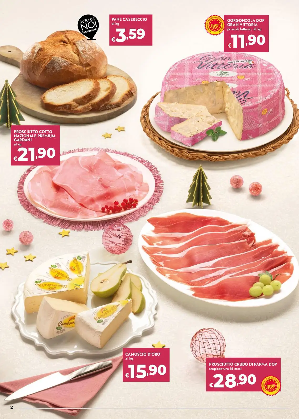 Volantino Bennet Il Menù Delle Feste dal 18 al 31/12/2025