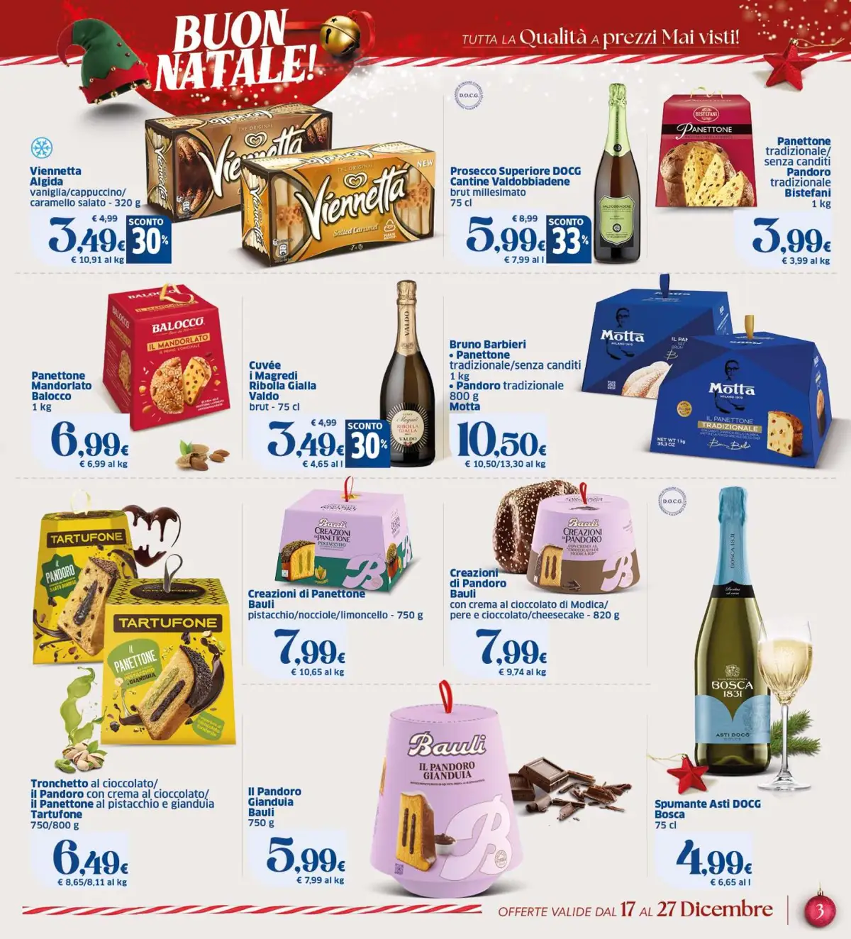 Volantino Sigma Buon Natale offerte dal 17 al 27/12/2025