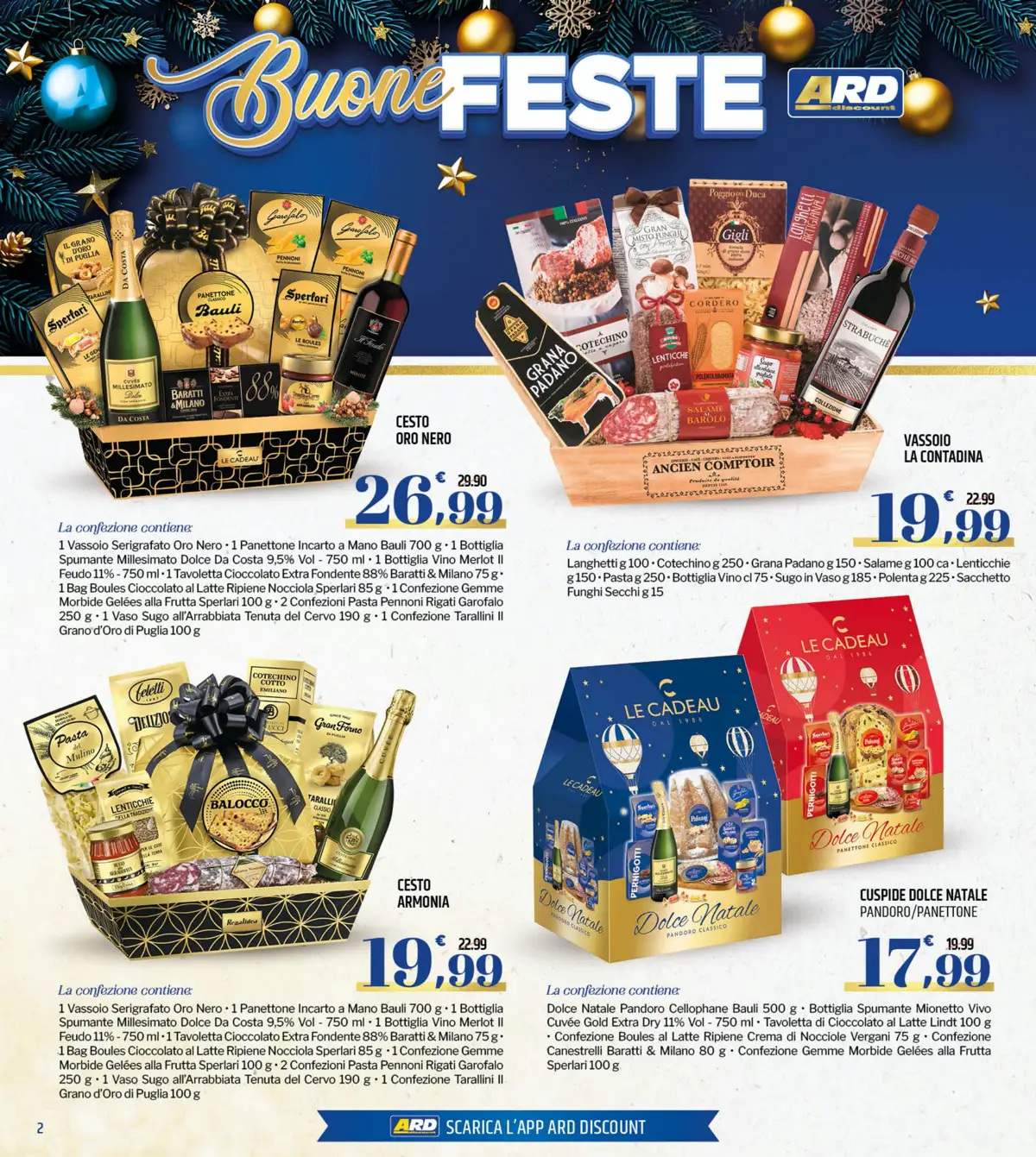 Volantino ARD Discount Buone Feste dal 22 al 31/12/2025