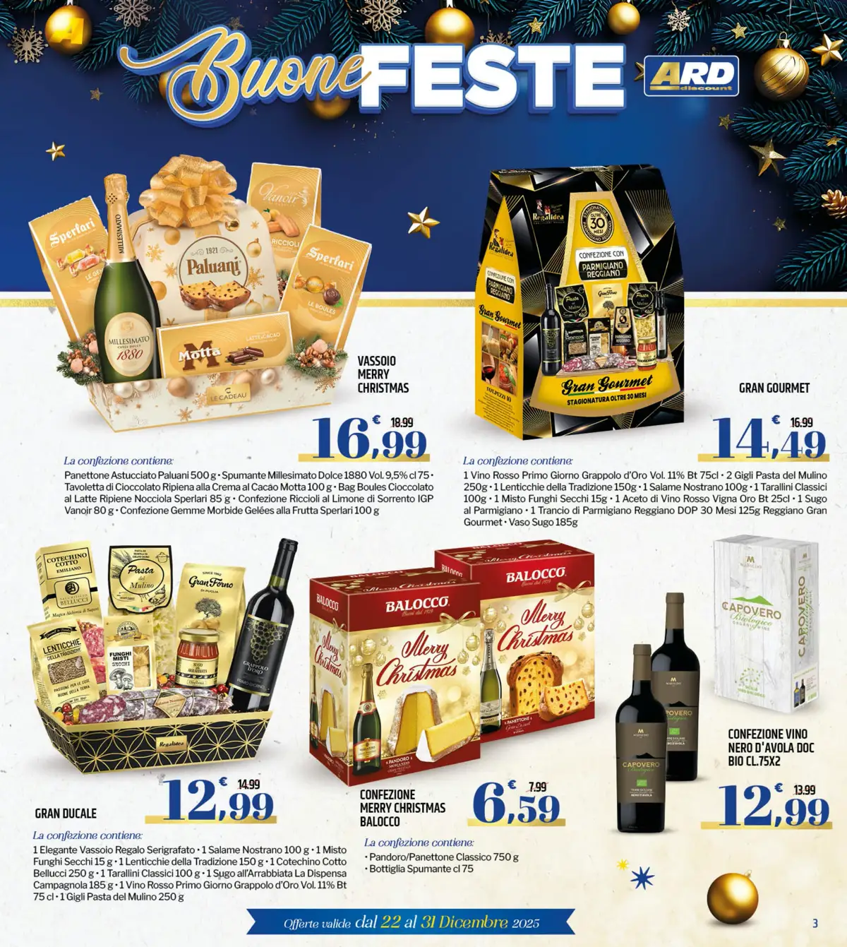 Volantino ARD Discount Buone Feste dal 22 al 31/12/2025