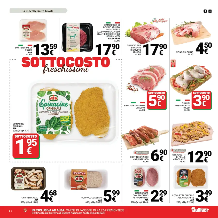 Volantino Gulliver Sottocosto fino al 22 dal 13/01/2026