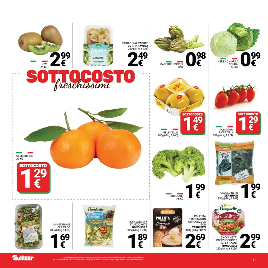 Volantino Gulliver Sottocosto fino al 22 dal 13/01/2026