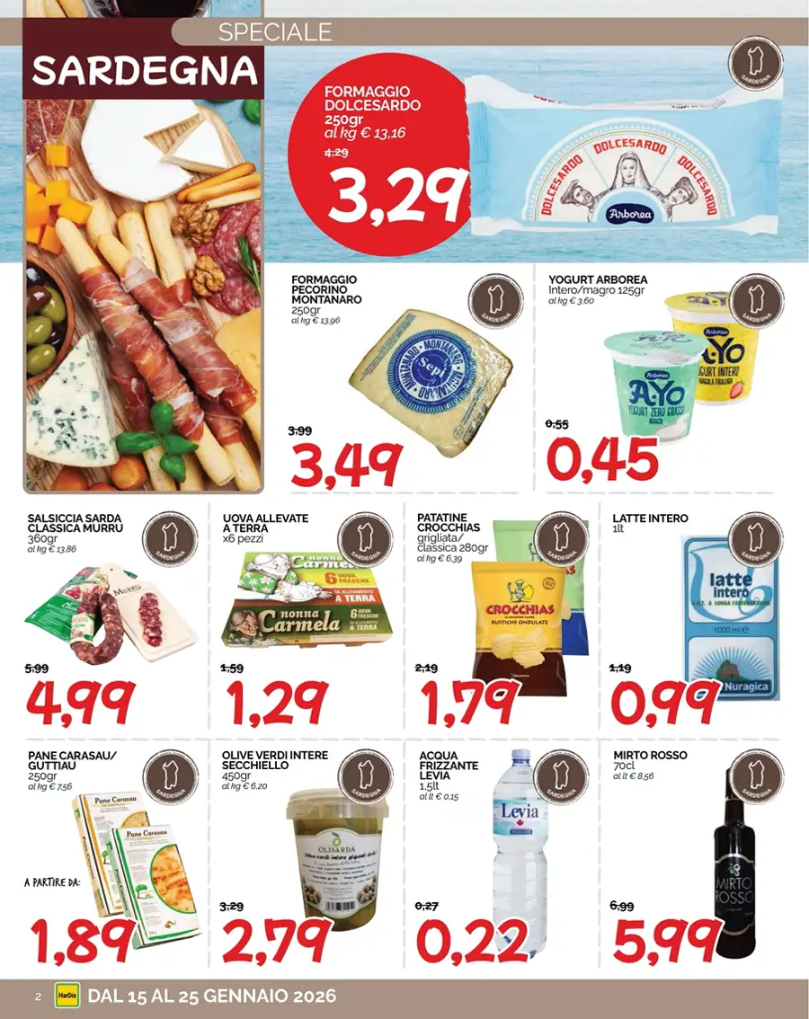 Volantino HarDis Sottoprezzo dal 15 al 25/01/2026