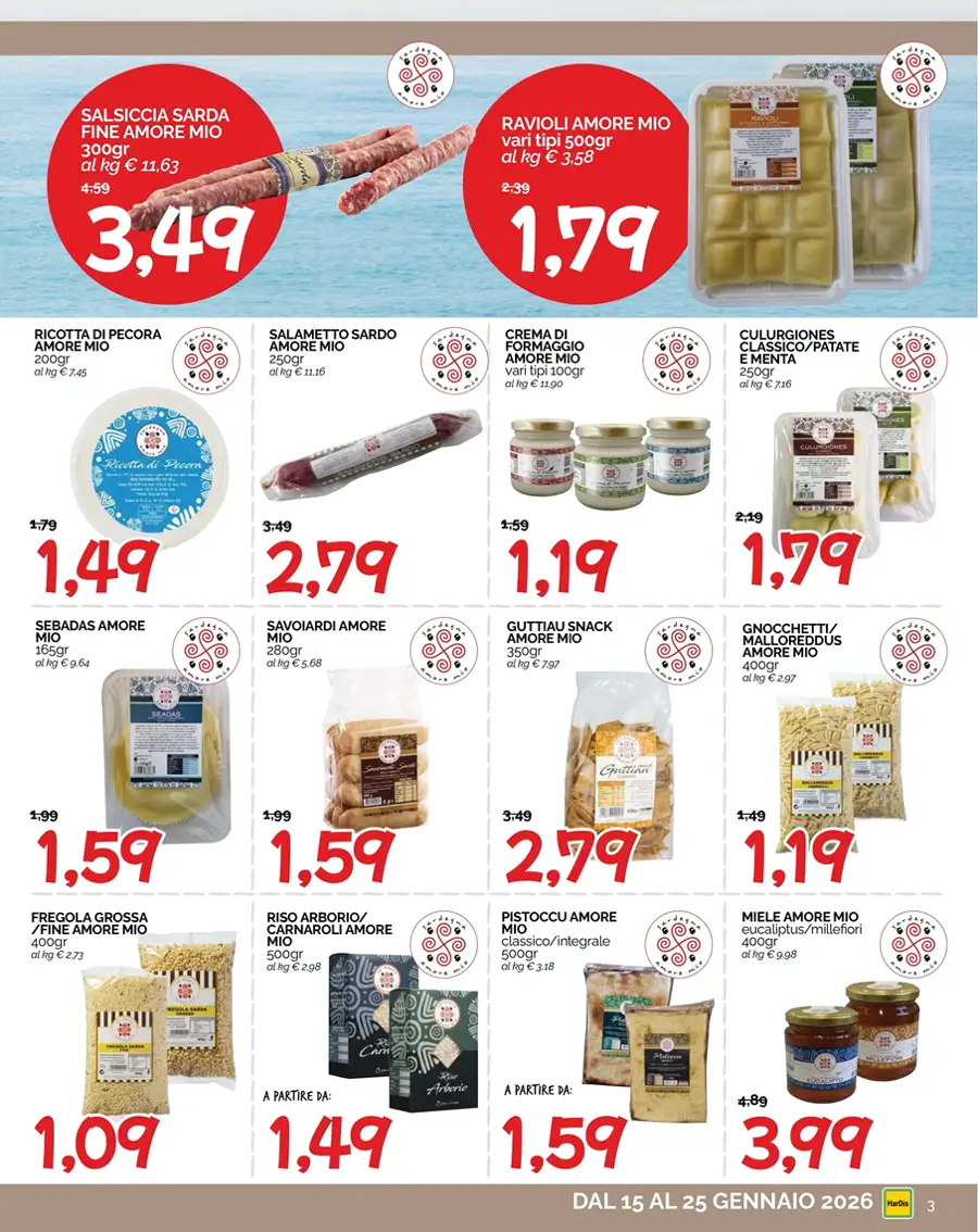 Volantino HarDis Sottoprezzo dal 15 al 25/01/2026