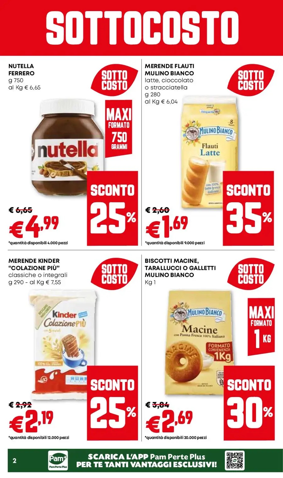 Volantino Pam Sottocosto dal 29/01 al 7/02/2026