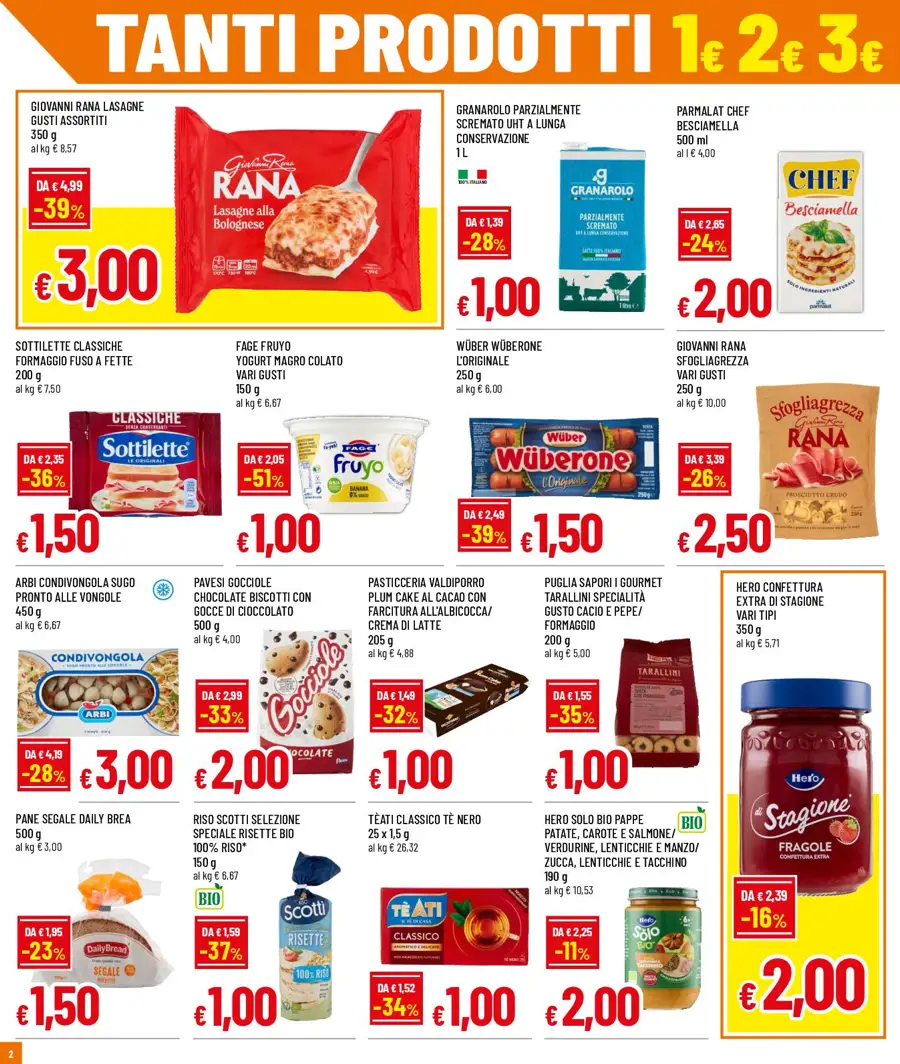 Volantino Famila Tanti Prodotti a 1€ 2€ 3€ dal 5 al 18/02/2026