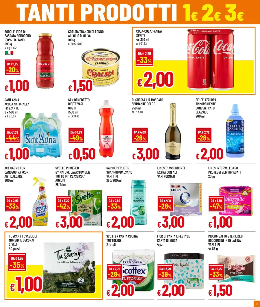 Volantino Famila Tanti Prodotti a 1€ 2€ 3€ dal 5 al 18/02/2026