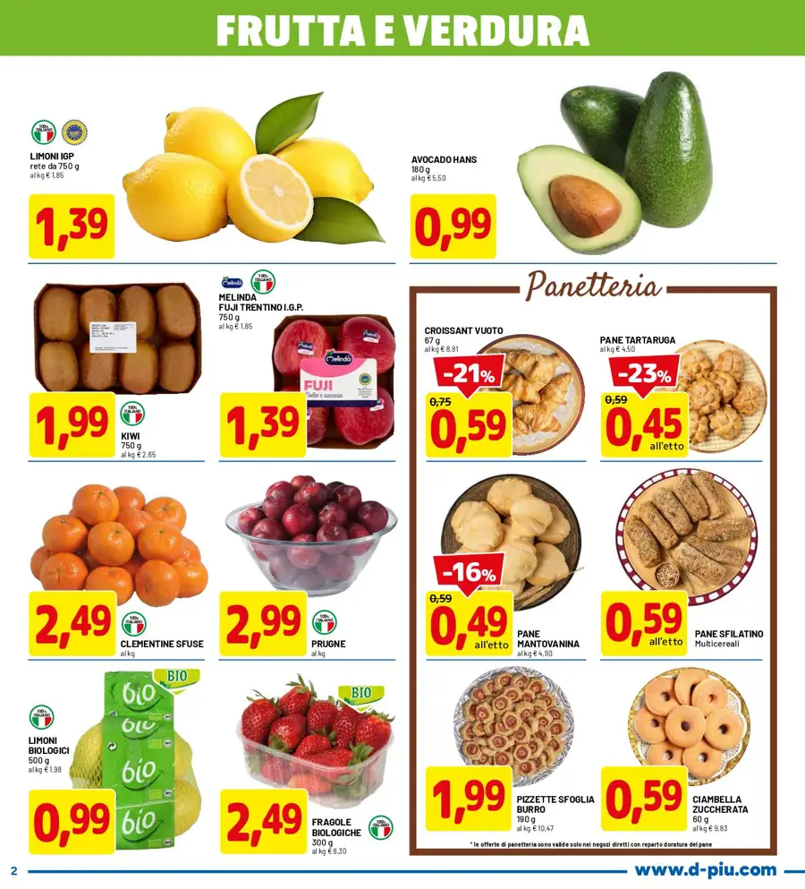 Volantino DPiù Maxi Formati dal 23/02 al 4/03/2026