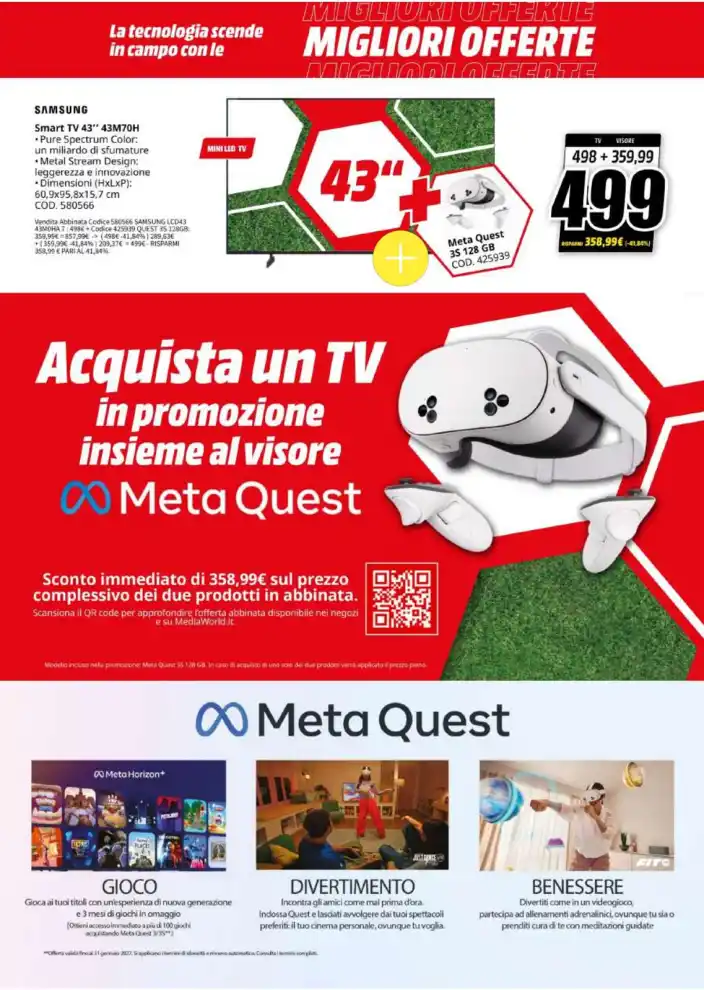 Volantino MediaWorld Migliori Offerte dal 18/5 fino al 31/5/2026