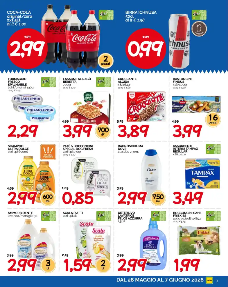 Volantino HarDis Maxi Convenienza dal 28/5 fino al 7/6/2026