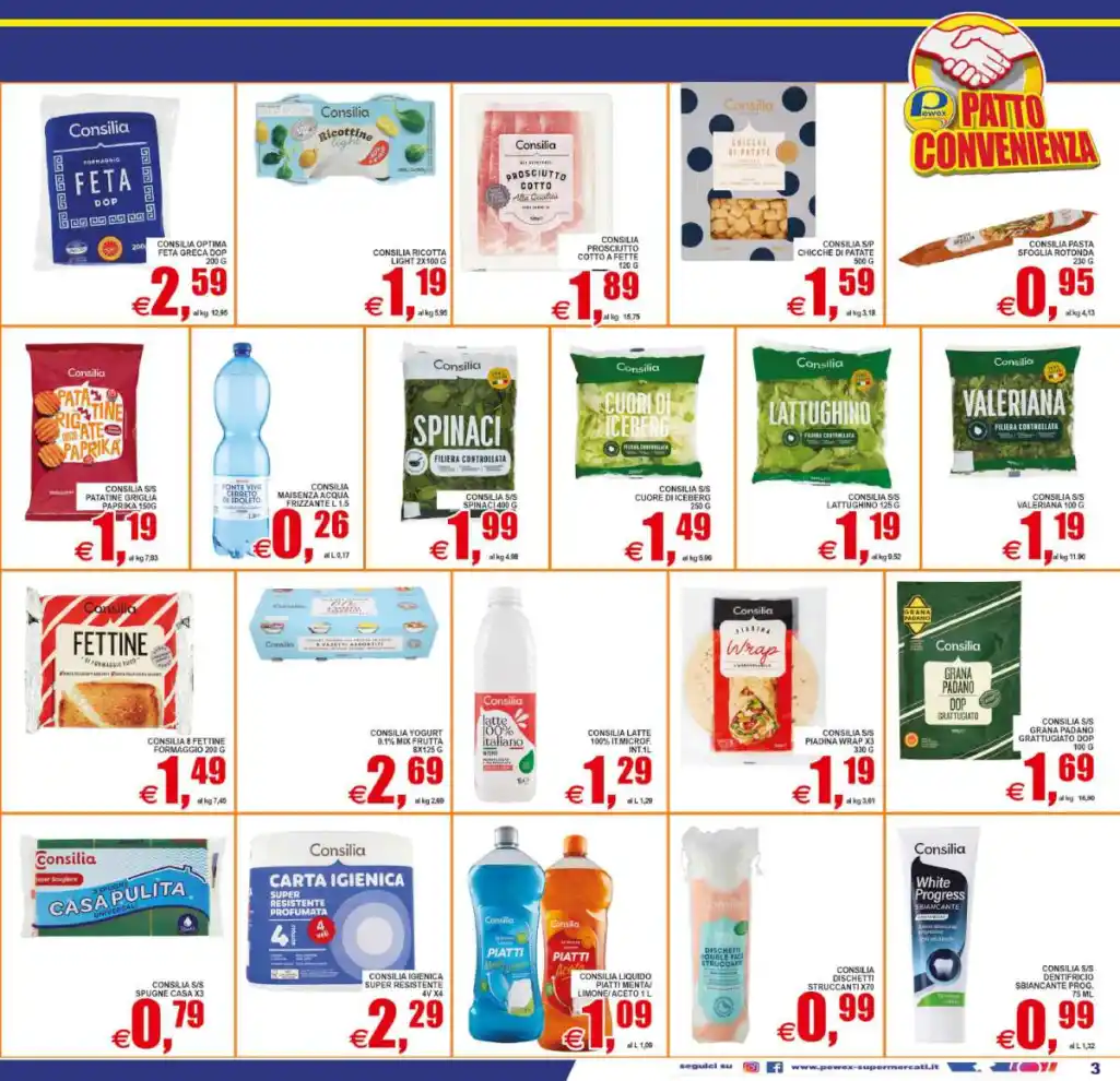 Volantino Pewex Offerte al Costo dal 10/6 fino al 18/6/2026