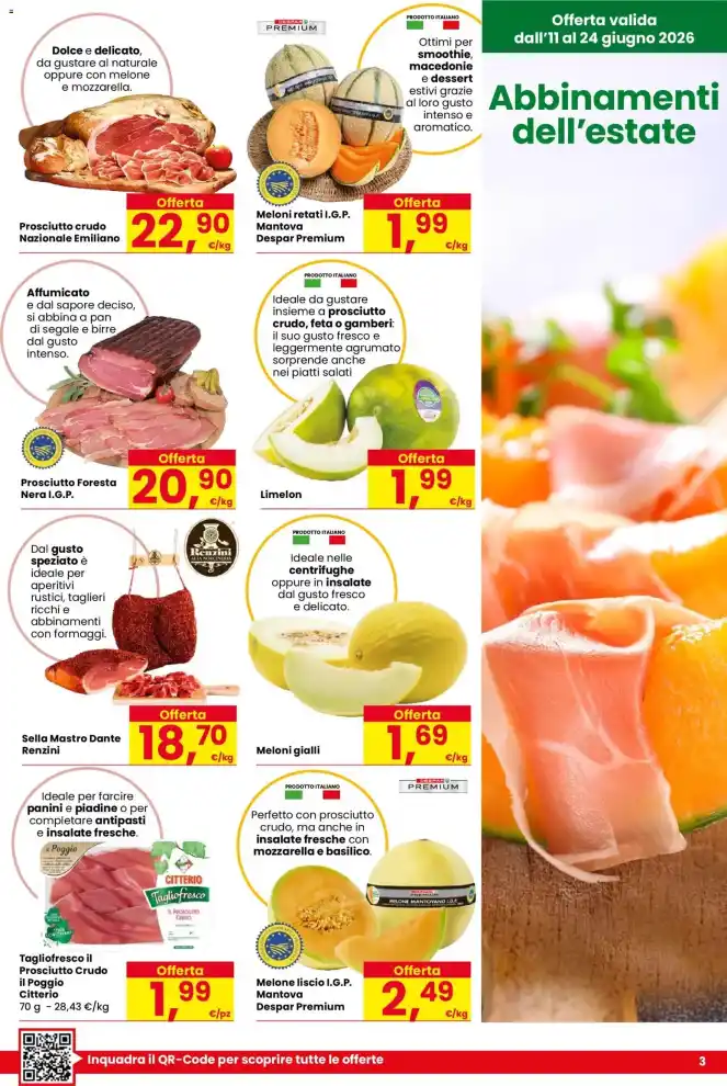 Volantino Despar Fresche Offerte dal 11/6 fino al 24/6/2026