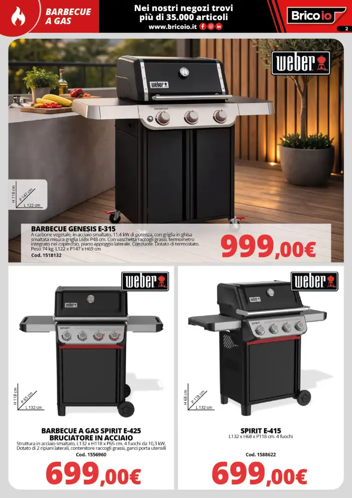 Catalogo Brico io Speciale Barbecue dal 30/3 fino al 31/8/2026