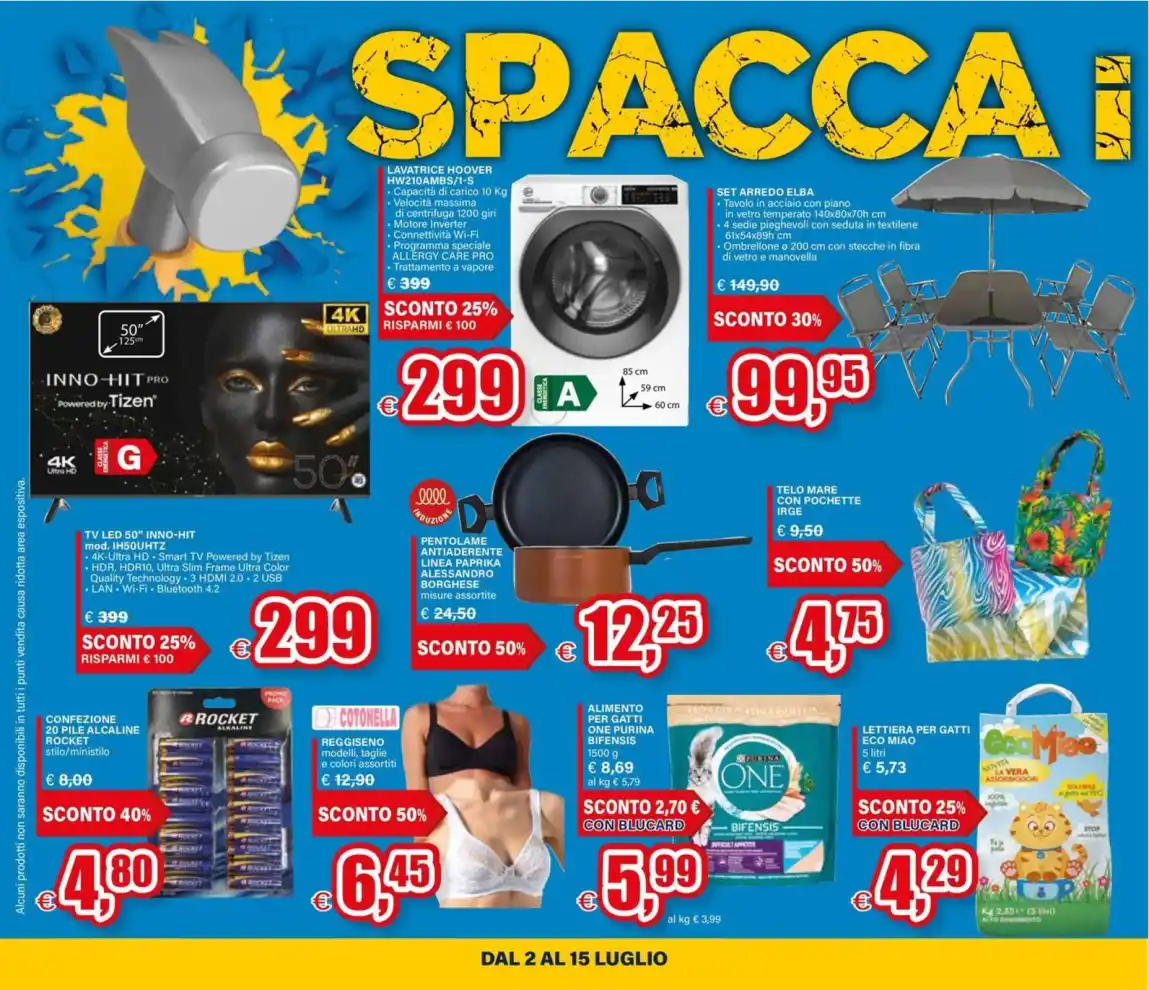Volantino Il Gigante Spacca i Prezzi 2° Atto dal 2/7 fino al 15/7/2026