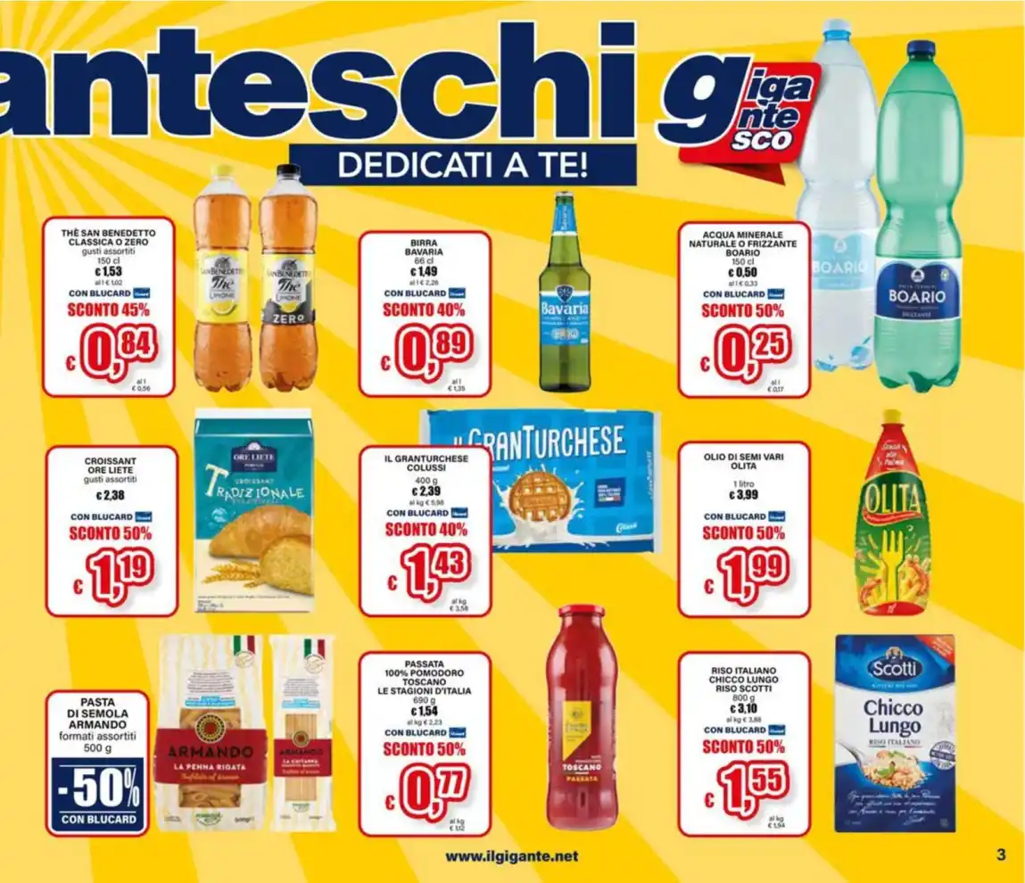 Volantino Il Gigante Sconti Giganteschi dal 30/7 fino al 12/8/2026