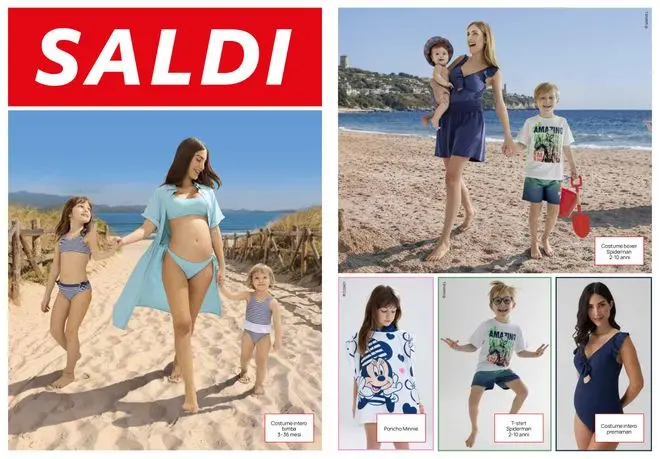 Volantino Prenatal Saldi estivi dal 27/7 fino al 17/8/2026