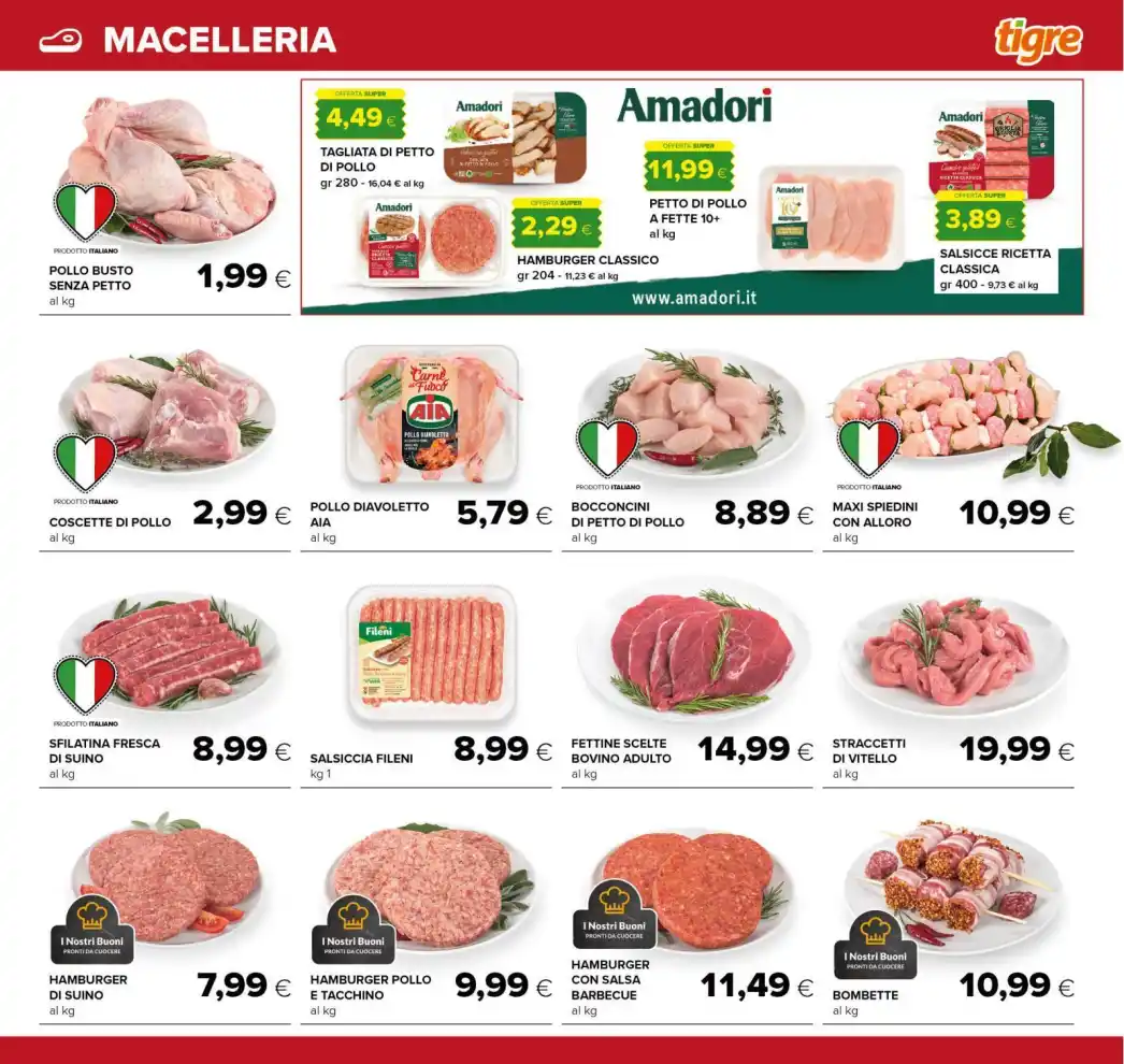 Volantino Tigre Super sconti di Ferragosto dal 10/8 fino al 20/8/2026