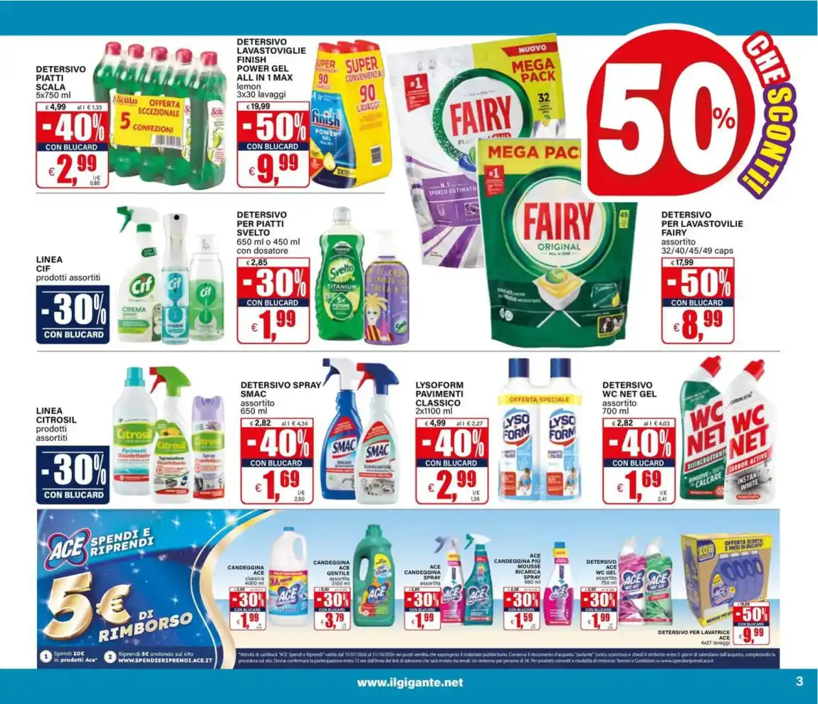 Volantino Il Gigante Che Sconti dal 13/8 fino al 26/8/2026