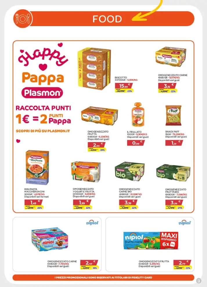 Volantino Bimbostore Coccole e relax dal 30/7 fino al 26/8/2026