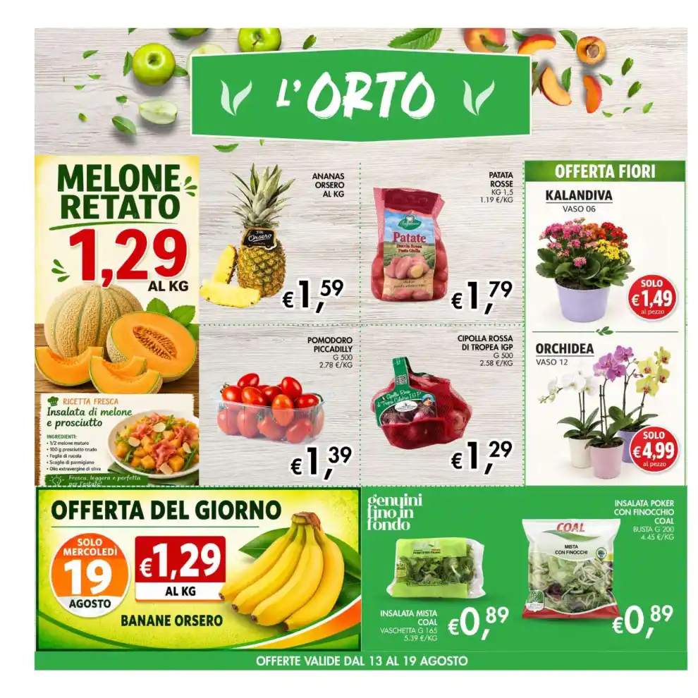 Volantino Coal Gli Imbattibili dal 13/8 fino al 26/8/2026