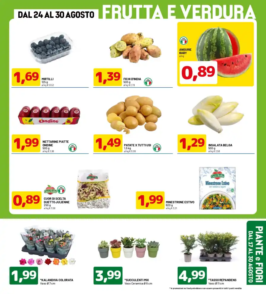Volantino DPiù Maxi formati dal 17/8 fino al 30/8/2026