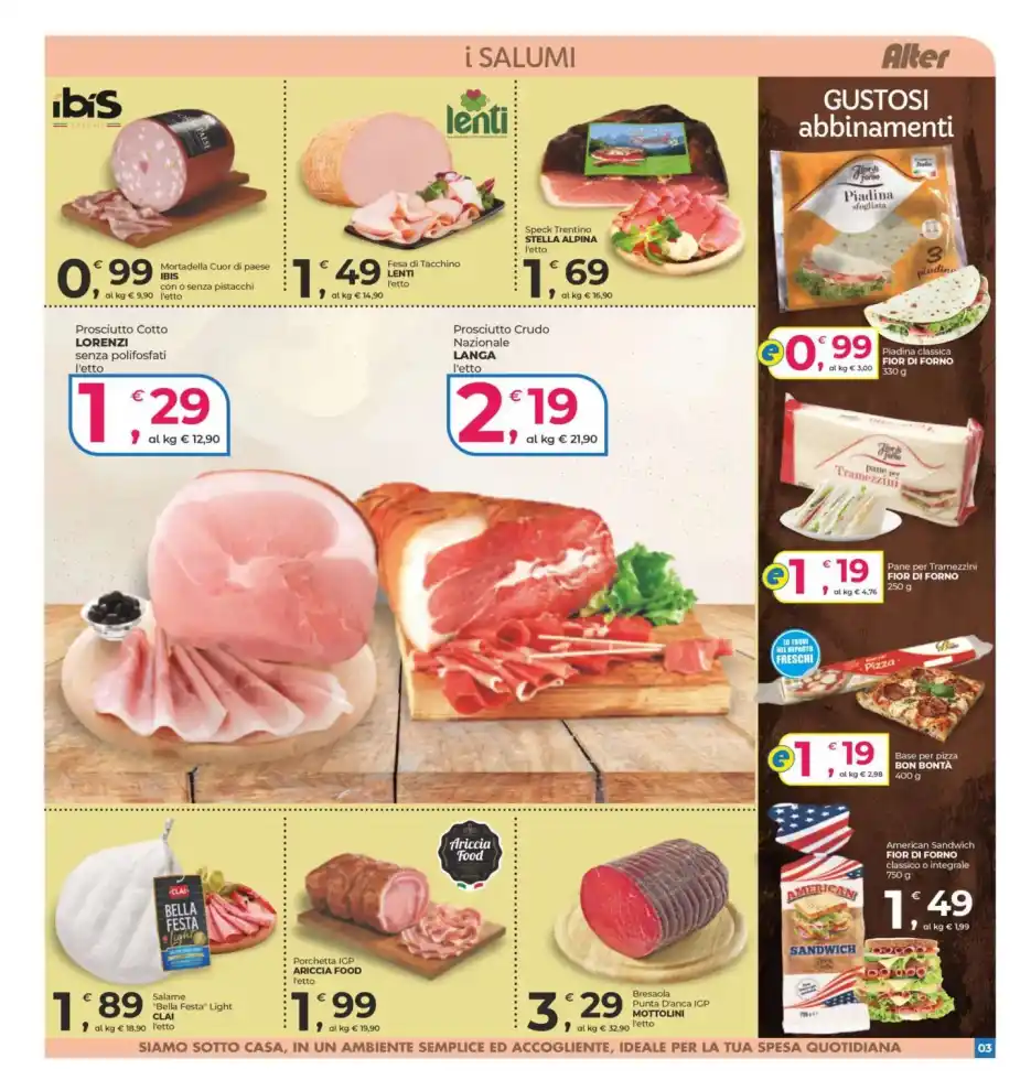 Volantino Alter Discount Fai scorta di offerte dal 20/8 fino al 3/9/2026