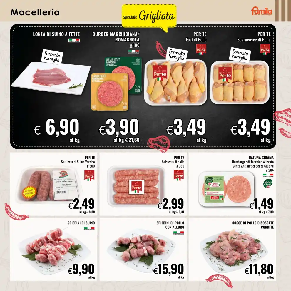 Volantino Famila Raccolta bollini dal 20/8 fino al 2/9/2026