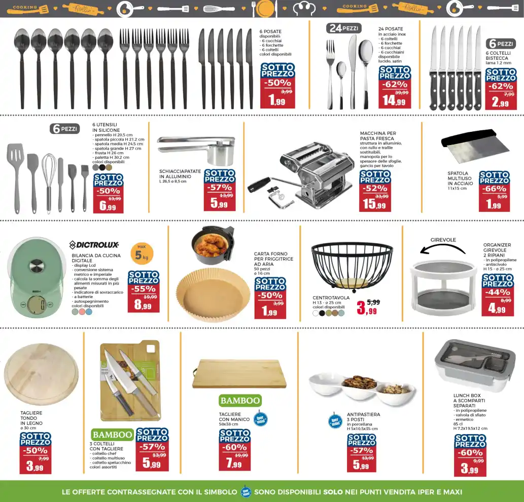 Volantino HappyCasa Sotto Prezzi dal 26/8 fino al 9/9/2026