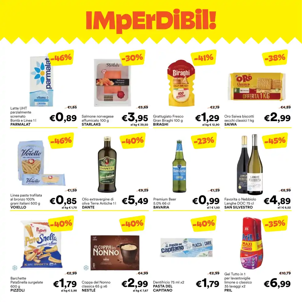 Volantino Unes Imperdibili dal 26/8 fino al 8/9/2026
