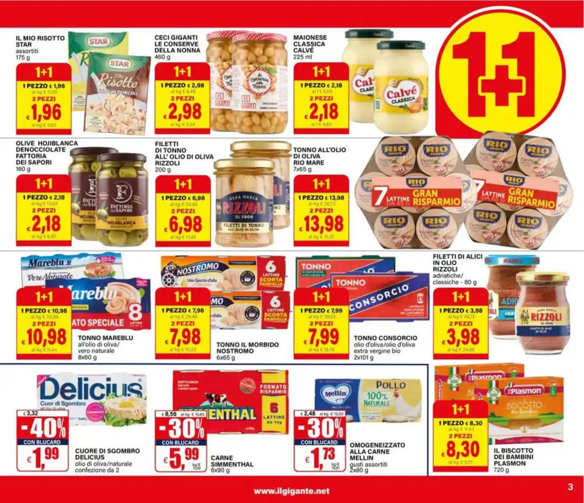 Volantino Il Gigante Uno è Gratis dal 27/8 fino al 9/9/2026